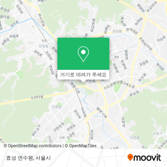 효성 연수원 지도