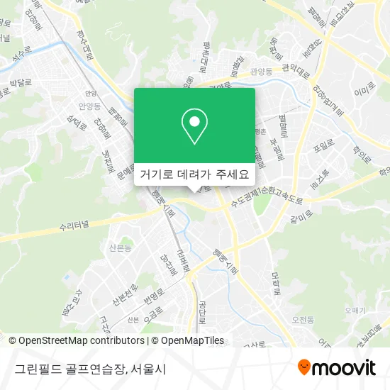 그린필드 골프연습장 지도