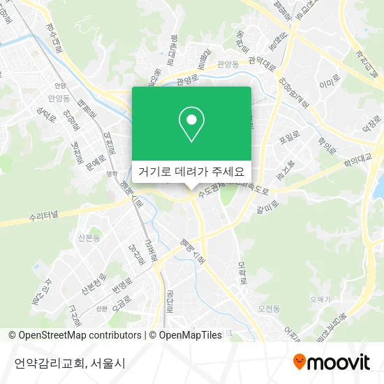 언약감리교회 지도