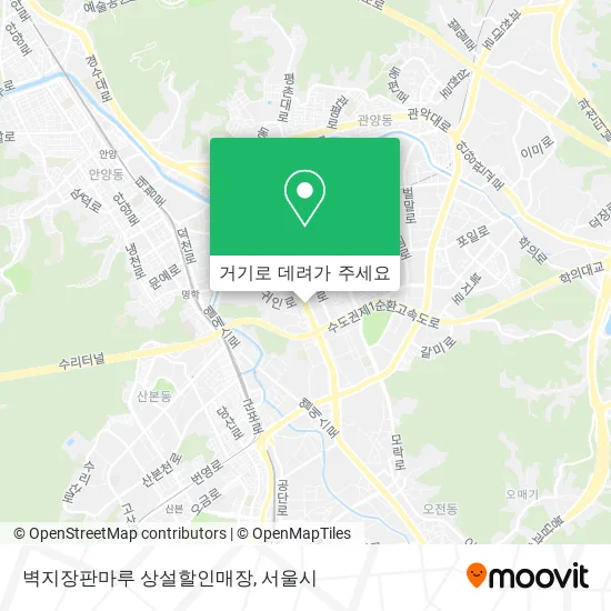 벽지장판마루 상설할인매장 지도