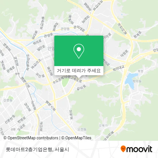 롯데마트2층기업은행 지도