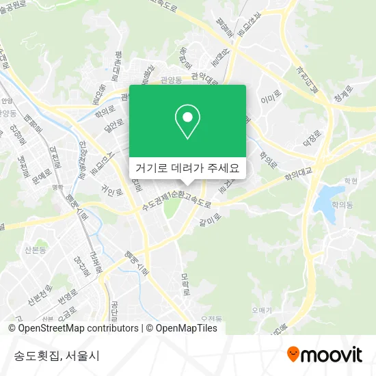 송도횟집 지도