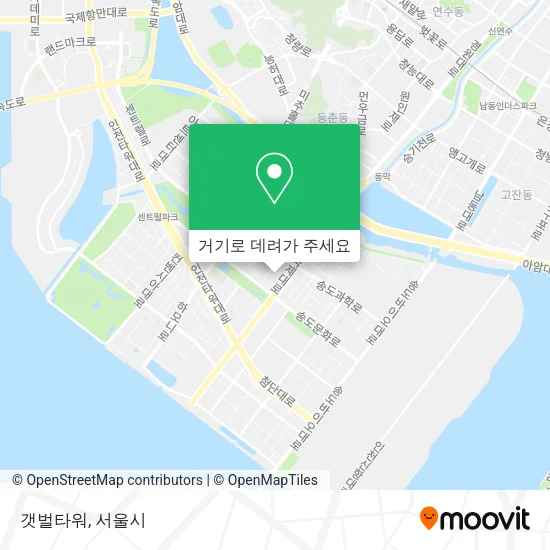 갯벌타워 지도