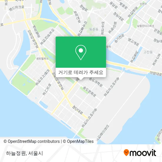 하늘정원 지도