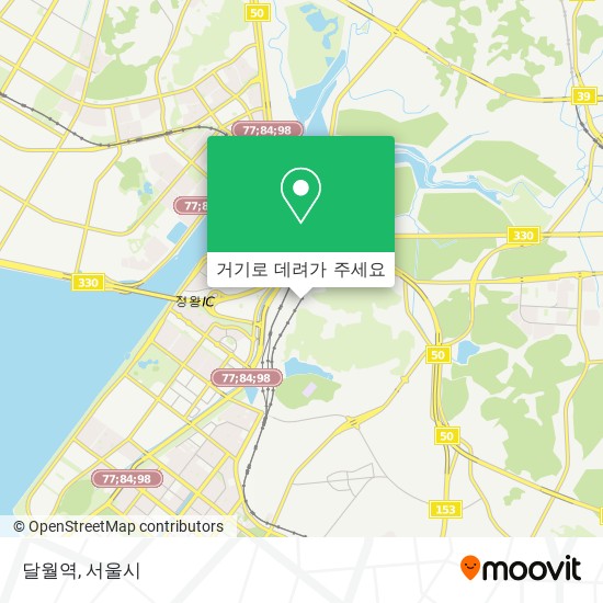 달월역 지도
