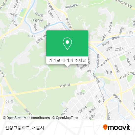 신성고등학교 지도