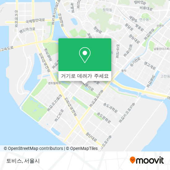 토비스 지도