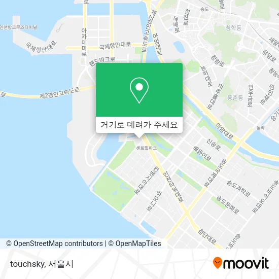 touchsky 지도