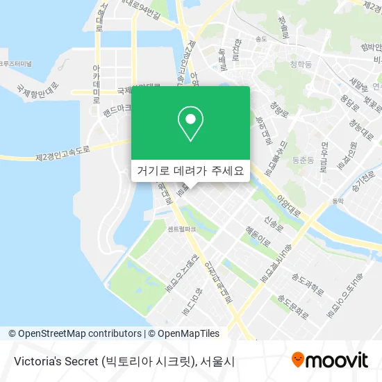 Victoria's Secret (빅토리아 시크릿) 지도