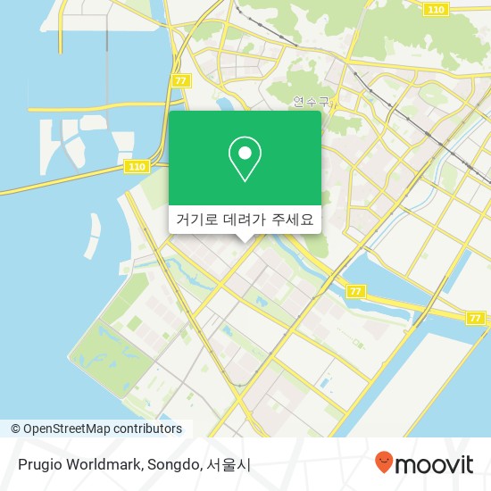 Prugio Worldmark, Songdo 지도