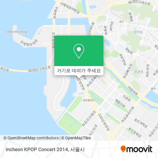 Incheon KPOP Concert 2014 지도