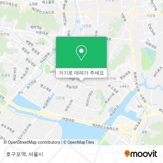 호구포역 지도