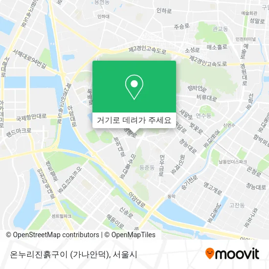 온누리진흙구이 (가나안덕) 지도