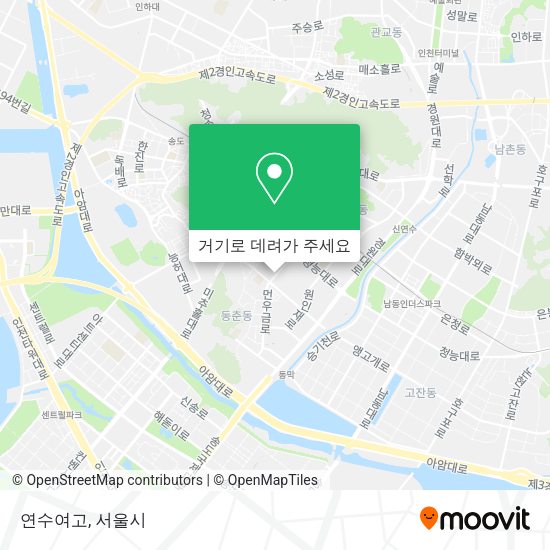 연수여고 지도