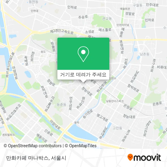 만화카페 마나박스 지도