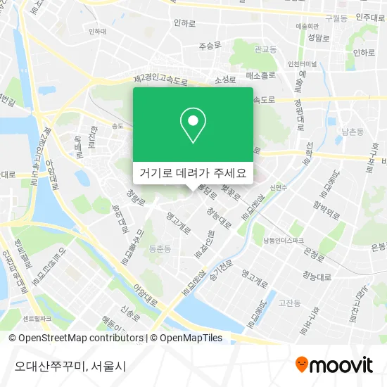 오대산쭈꾸미 지도