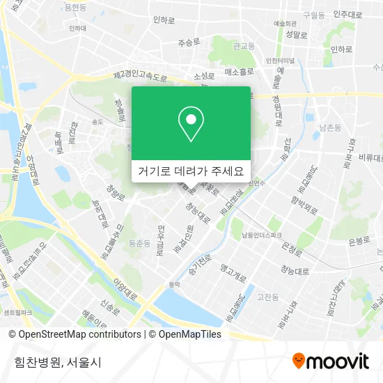 힘찬병원 지도