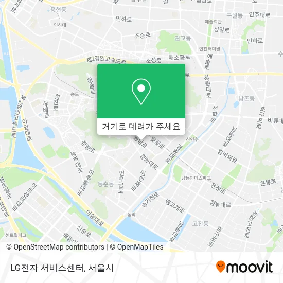 LG전자 서비스센터 지도