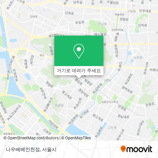 나우베베인천점 지도