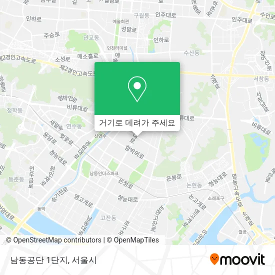 남동공단 1단지 지도