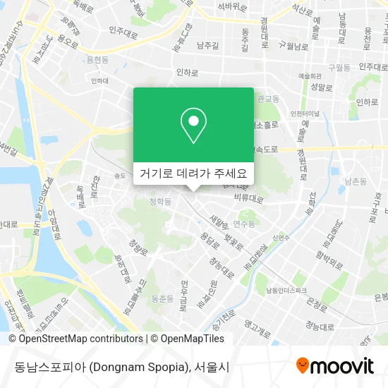 동남스포피아 (Dongnam Spopia) 지도