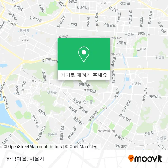함박마을 지도