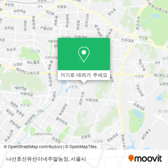 나선호선유선이네주말농장 지도