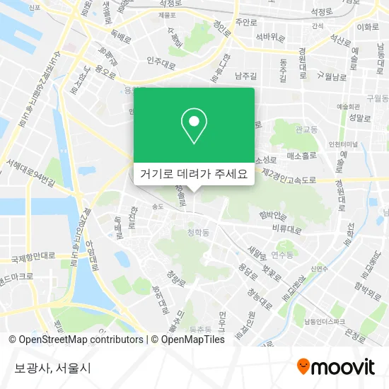 보광사 지도