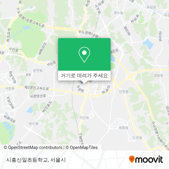시흥신일초등학교 지도