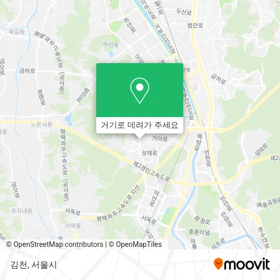 김천 지도