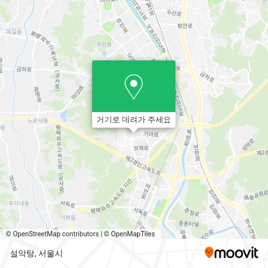 설악탕 지도