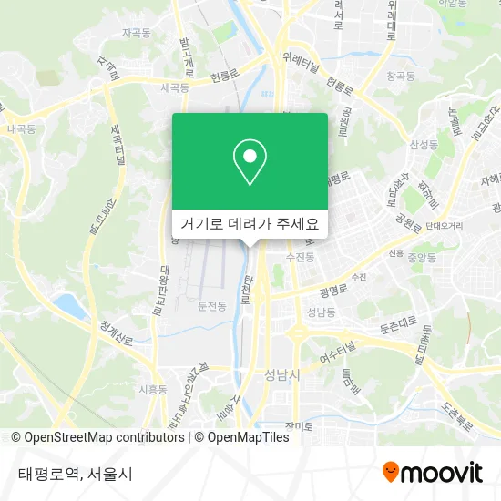 태평로역 지도