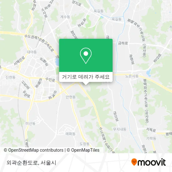 외곽순환도로 지도