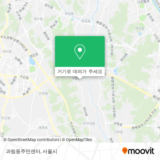 과림동주민센터 지도