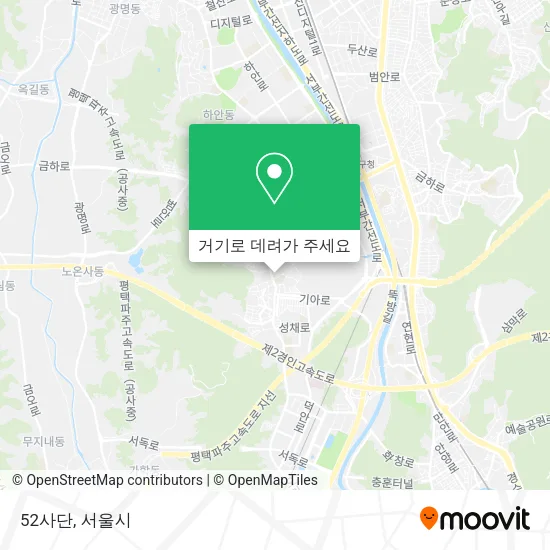 52사단 지도