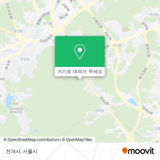 천개사 지도