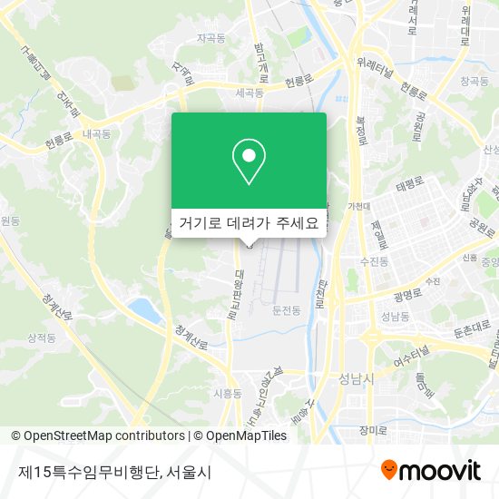 제15특수임무비행단 지도