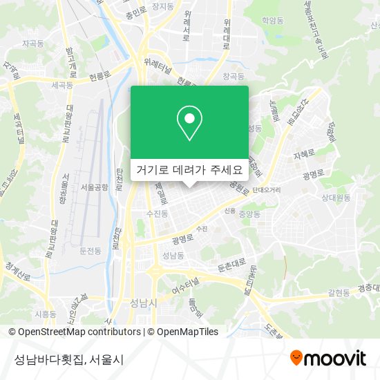 성남바다횟집 지도