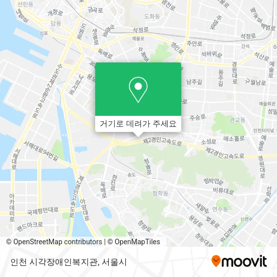인천 시각장애인복지관 지도