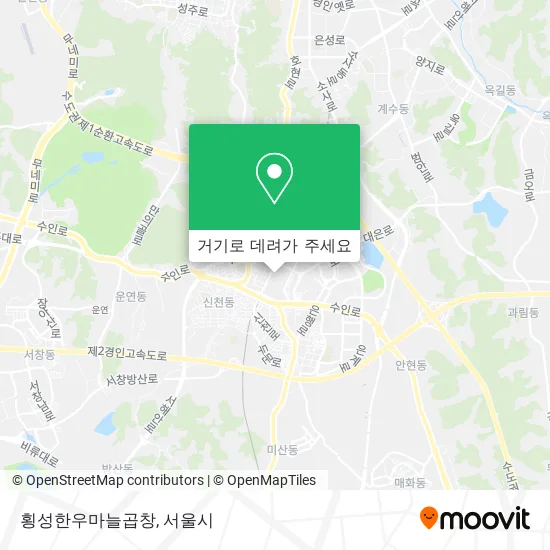 횡성한우마늘곱창 지도