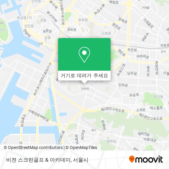 비젼 스크린골프 & 아카데미 지도