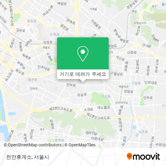 천안휴게소 지도