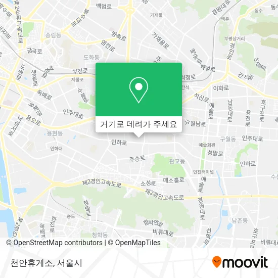 천안휴게소 지도