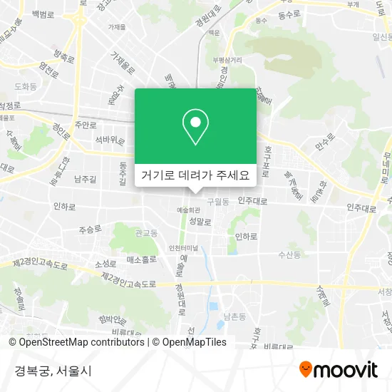 경복궁 지도
