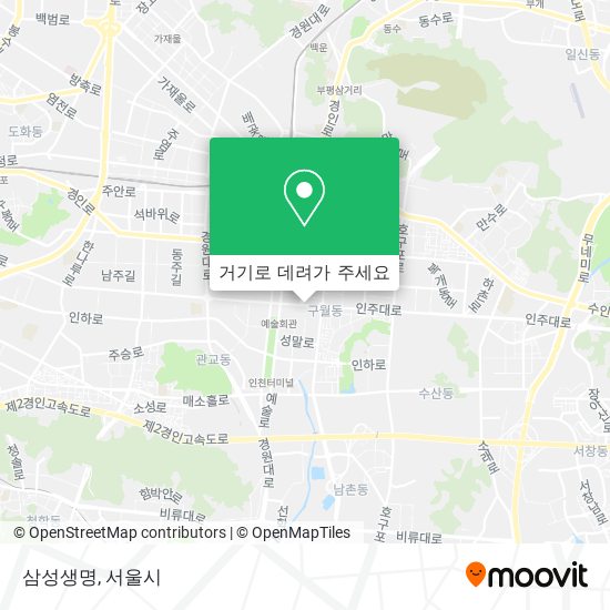 삼성생명 지도