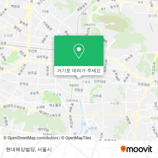 현대해상빌딩 지도