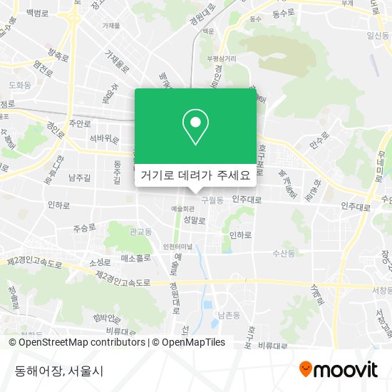 동해어장 지도