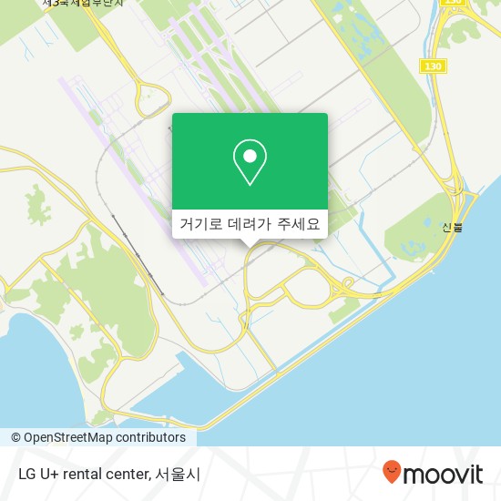 LG U+ rental center 지도