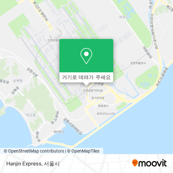 Hanjin Express 지도