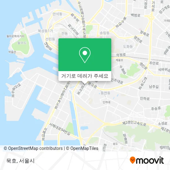 묵호 지도